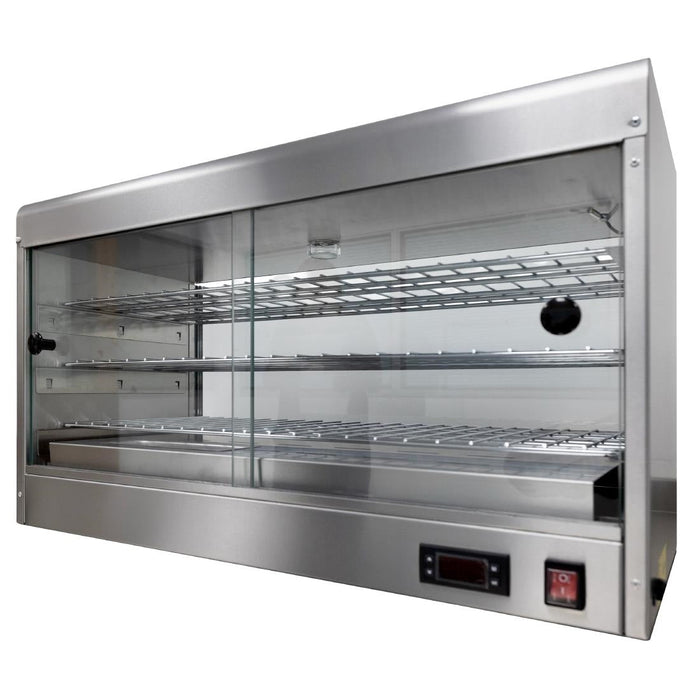 Parry 3 Shelf Electric Heated Pie Cabinet with Digital Display CPCD Parry