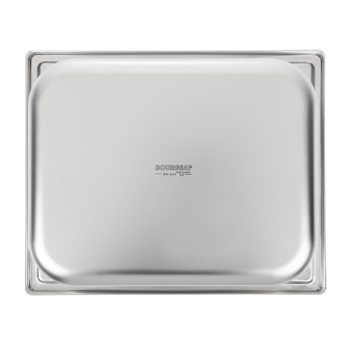 Matfer Bourgeat Stainless Steel 1/2 Gastronorm Tray 100mm Matfer Bourgeat