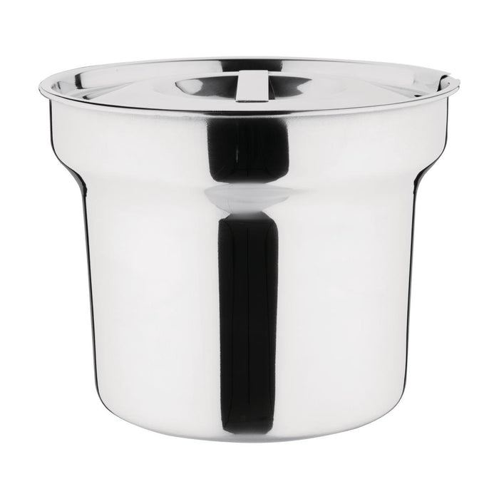 Size:21.5cm. Capacity: 4Ltr. Material: Stainless steel. Induction compatible.