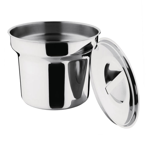 Vogue Bain Marie Pot with Lid 22cm Vogue