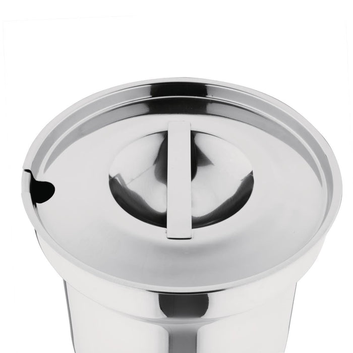 Vogue Bain Marie Pot with Lid 22cm Vogue