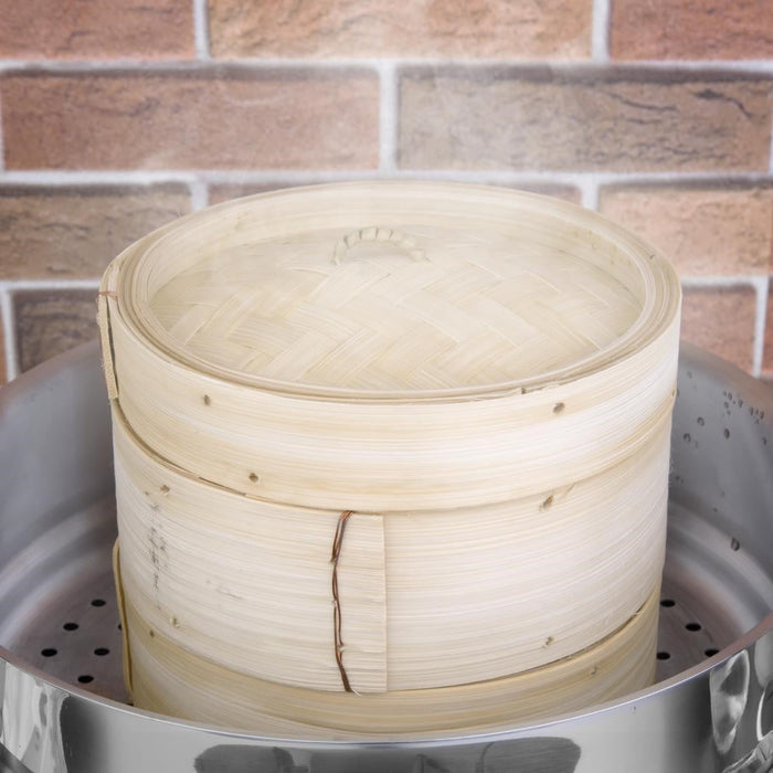 Vogue Bamboo Food Steamer 152mm Vogue