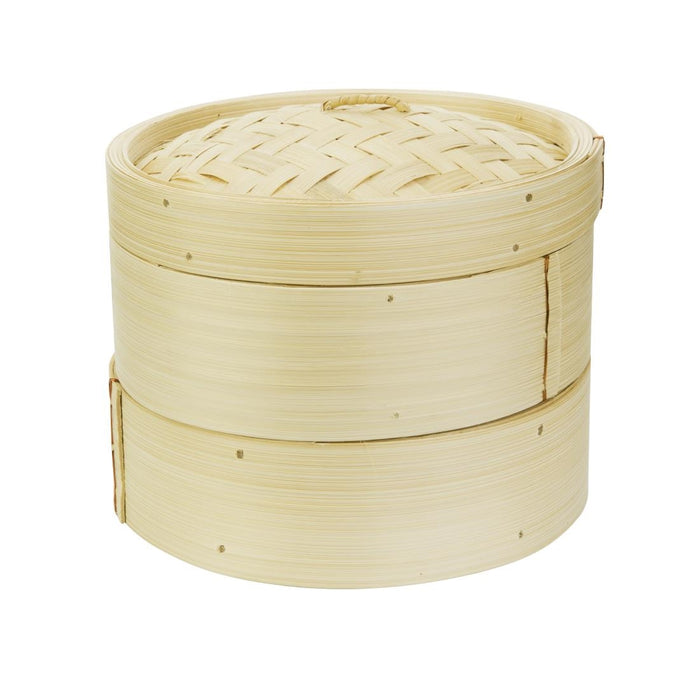 Size: 203(Ø)mm. Material: Bamboo
