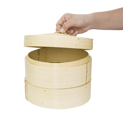 Vogue Bamboo Food Steamer 203mm Vogue