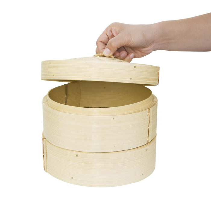 Vogue Bamboo Food Steamer 203mm Vogue
