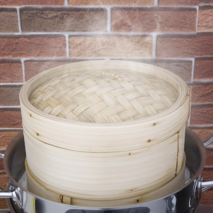 Vogue Bamboo Food Steamer 203mm Vogue