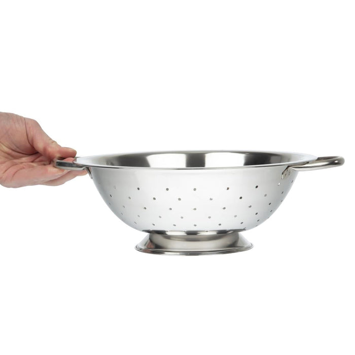 Vogue Stainless Steel Colander 11.5" Vogue