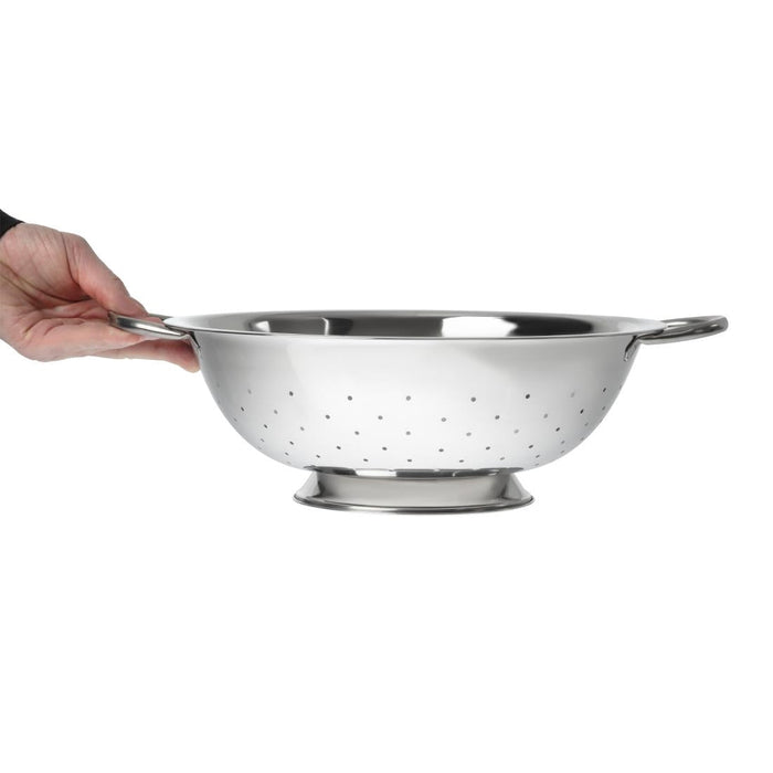 Vogue Stainless Steel Colander 12" Vogue