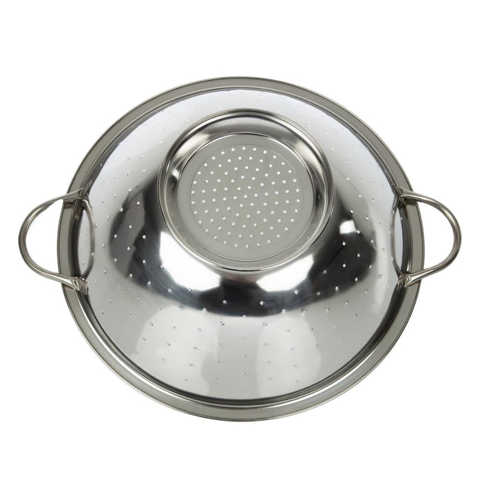 Vogue Stainless Steel Colander 14" Vogue