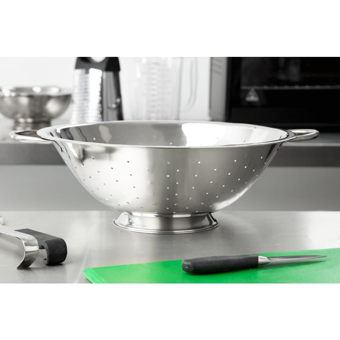 Vogue Stainless Steel Colander 14" Vogue