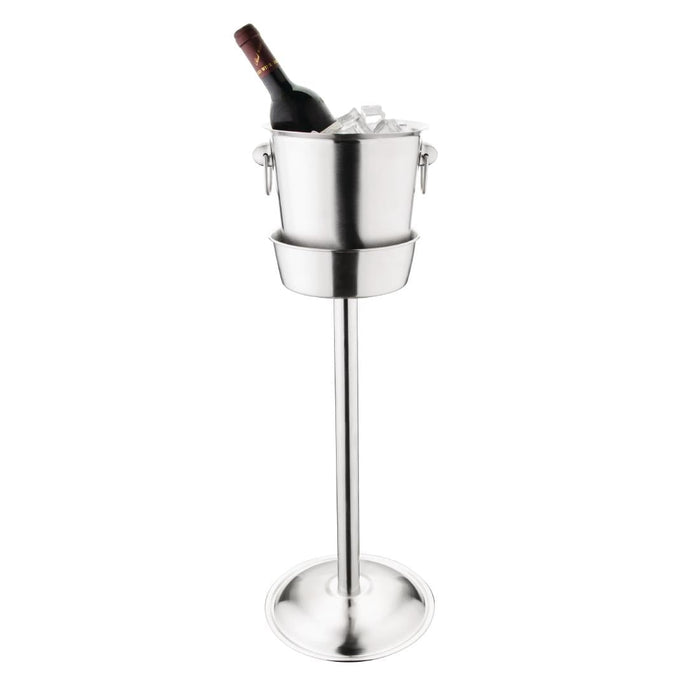 Olympia Brushed Stainless Steel Wine & Champagne Bucket Stand Olympia