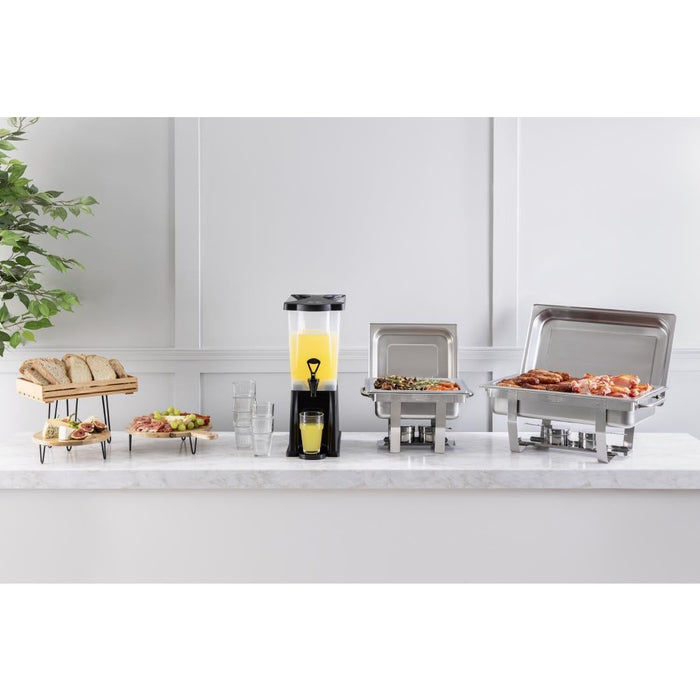 Olympia Beverage Dispenser Polypropylene Black 12Ltr Olympia