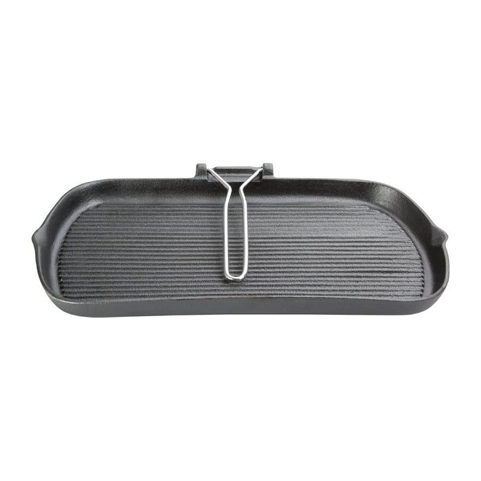 Vogue Cast Iron Grill Pan 22cm Vogue