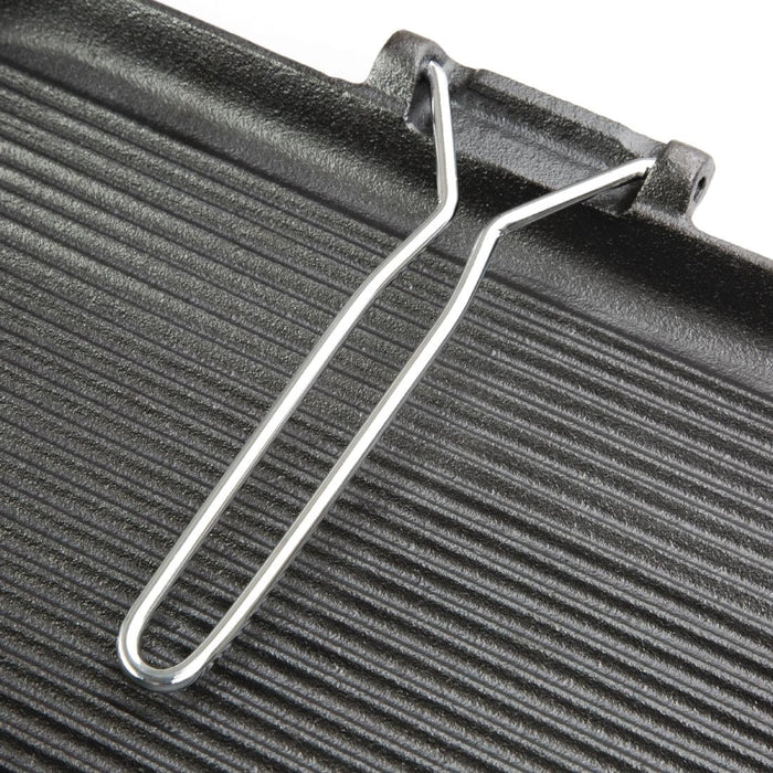 Vogue Cast Iron Grill Pan 22cm Vogue