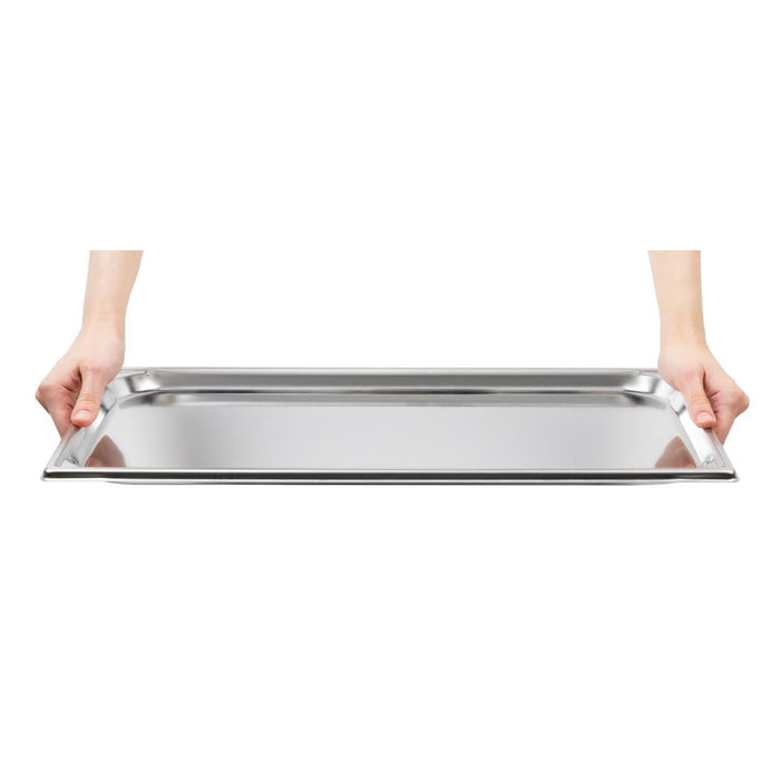 Matfer Bourgeat Stainless Steel 1/1 Gastronorm Tray 20mm Matfer Bourgeat