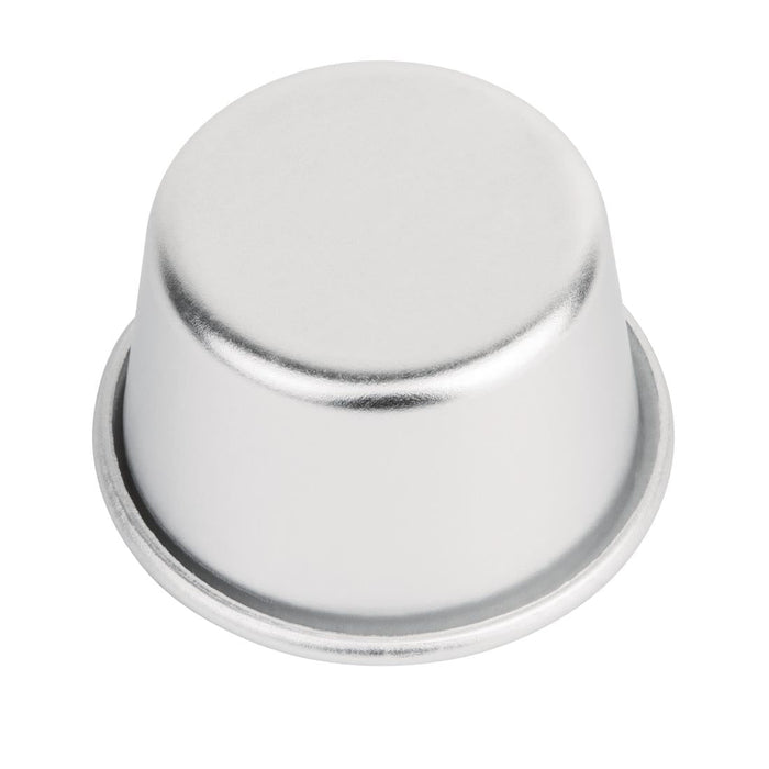 Vogue Aluminium Mini Dariole Mould 85ml (6 Pack) Vogue