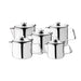 Olympia Concorde Stainless Steel Teapot 410ml Olympia