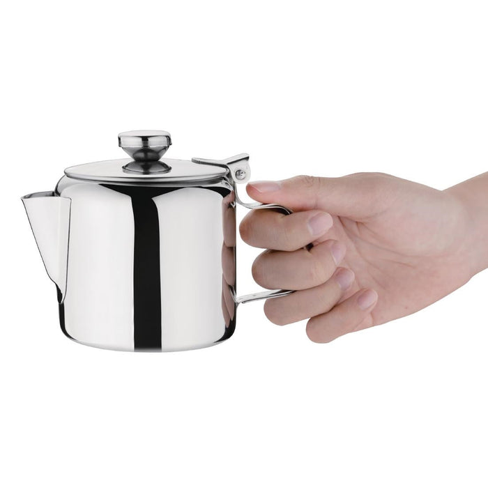 Olympia Concorde Stainless Steel Teapot 410ml Olympia