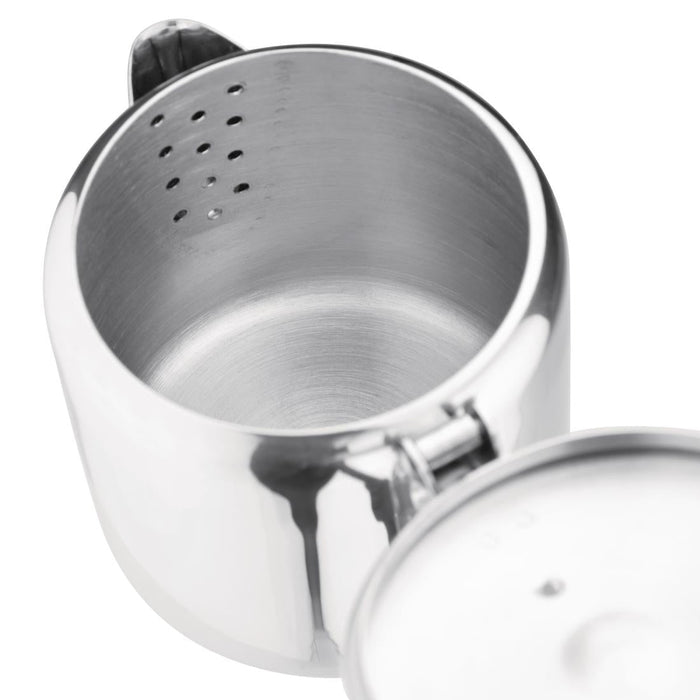 Olympia Concorde Stainless Steel Teapot 410ml Olympia