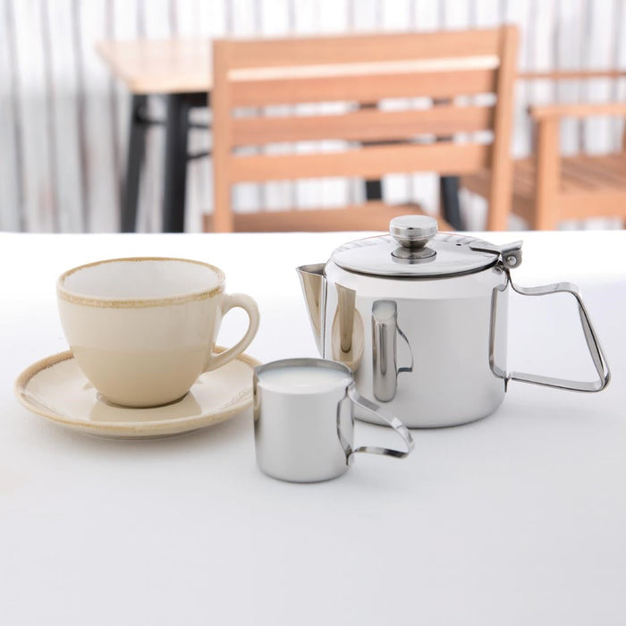Olympia Concorde Stainless Steel Teapot 570ml Olympia