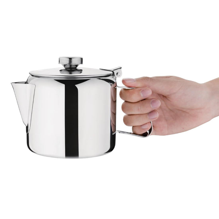 Olympia Concorde Stainless Steel Teapot 850ml Olympia