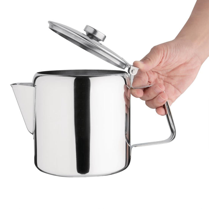 Olympia Concorde Stainless Steel Teapot 1.4Ltr Olympia