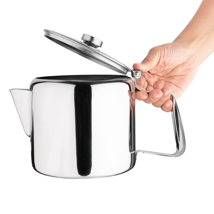 Olympia Concorde Stainless Steel Teapot 2Ltr Olympia