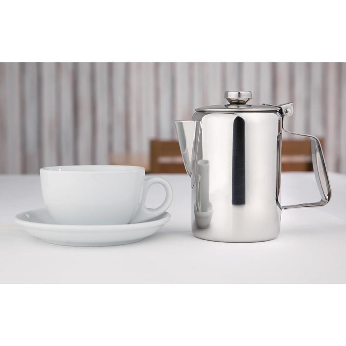 Olympia Concorde Stainless Steel Coffee Pot 570ml Olympia