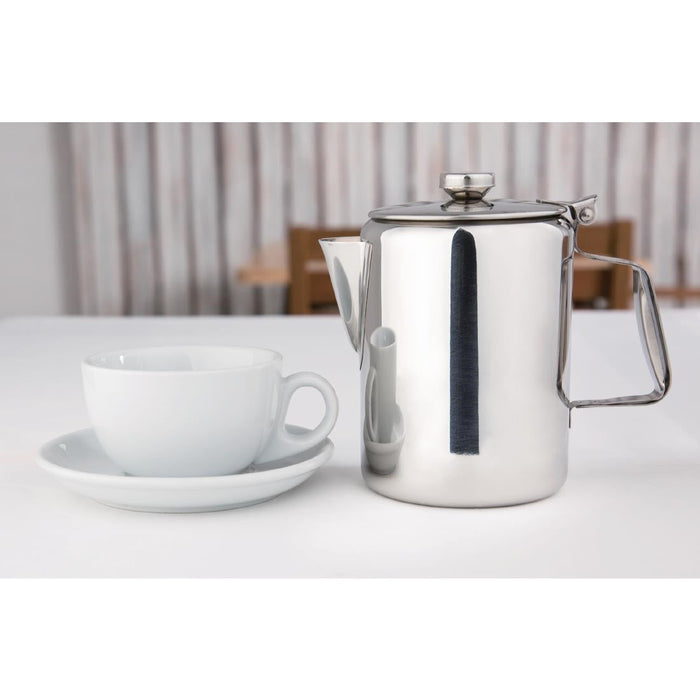 Olympia Concorde Stainless Steel Coffee Pot 900ml Olympia