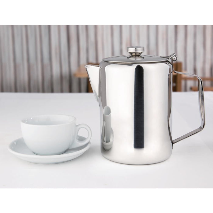 Olympia Concorde Stainless Steel Coffee Pot 2Ltr Olympia