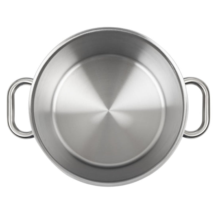Matfer Bourgeat Excellence Stainless Steel Stock Pot 28cm Matfer Bourgeat