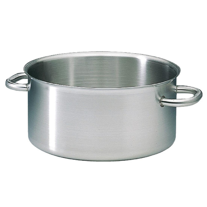 Size:32cm. Capacity: 12.8Ltr. Material: Stainless steel. Induction compatible. Compatible with lid: K836.