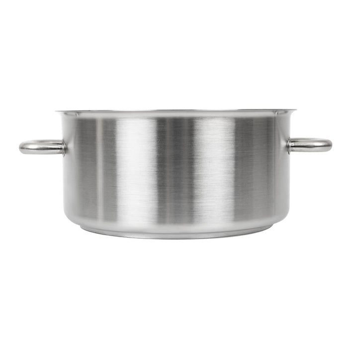 Matfer Bourgeat Excellence Stainless Steel Casserole Pan 24cm Matfer Bourgeat