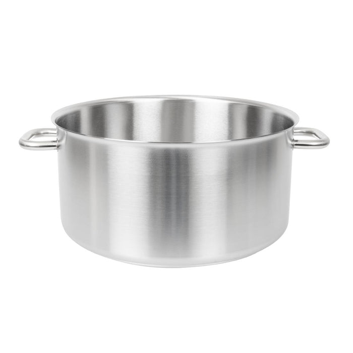 Size: 40cm. Capacity: 25Ltr. Material: Stainless steel. Induction compatible. Compatible with lid: K838.