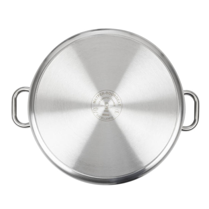 Matfer Bourgeat Excellence Stainless Steel Casserole Pan 40cm Matfer Bourgeat