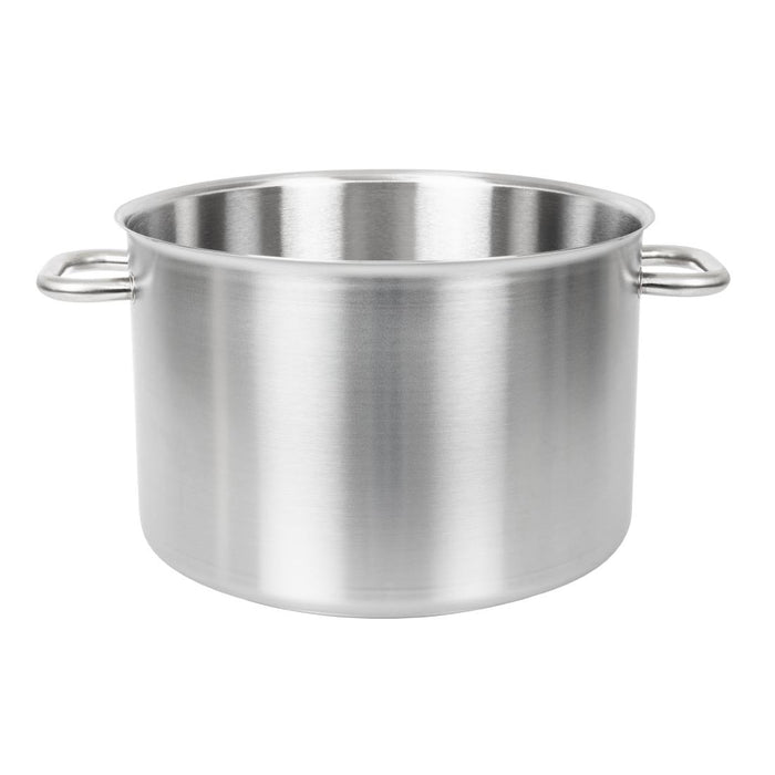 Size: 36cm. Capacity: 24Ltr. Material: Stainless steel. Induction compatible. Compatible with lid: K837.