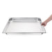 Vogue Stainless Steel 2/1 Gastronorm Tray 65mm Vogue