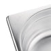 Vogue Stainless Steel 2/1 Gastronorm Tray 65mm Vogue