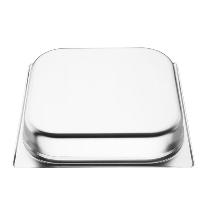 Vogue Stainless Steel 2/3 Gastronorm Tray 65mm Vogue