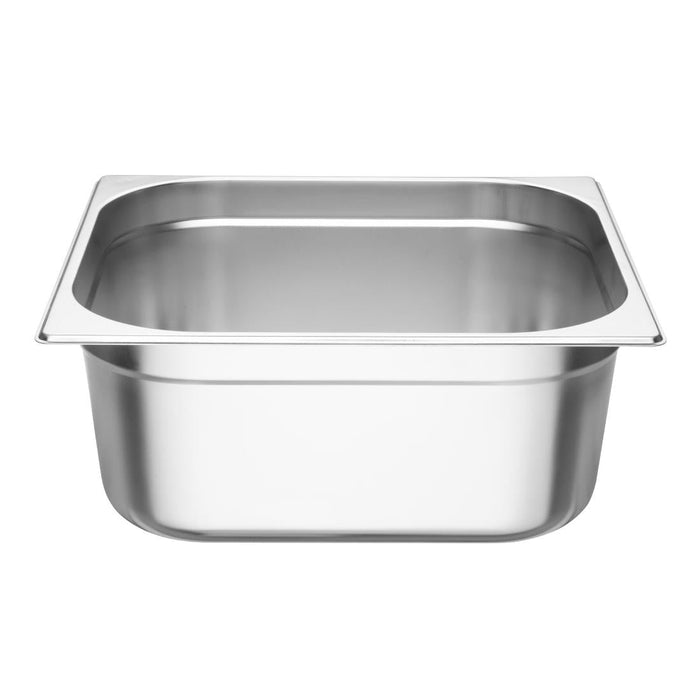 Vogue Stainless Steel 2/3 Gastronorm Tray 150mm Vogue