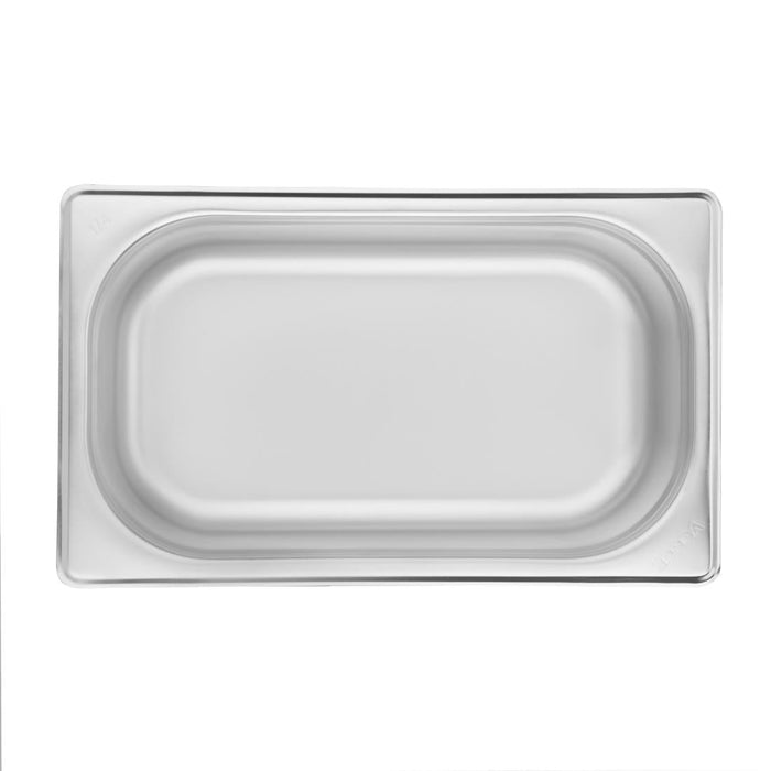 Vogue Stainless Steel 1/4 Gastronorm Tray 65mm Vogue