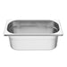 Vogue Stainless Steel 1/4 Gastronorm Tray 100mm Vogue
