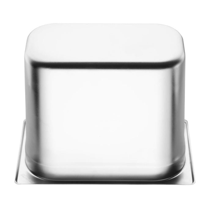 Vogue Stainless Steel 1/4 Gastronorm Tray 200mm Vogue