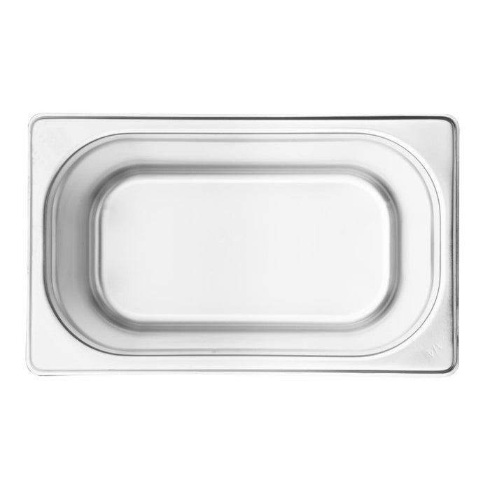 Vogue Stainless Steel 1/4 Gastronorm Tray 200mm Vogue