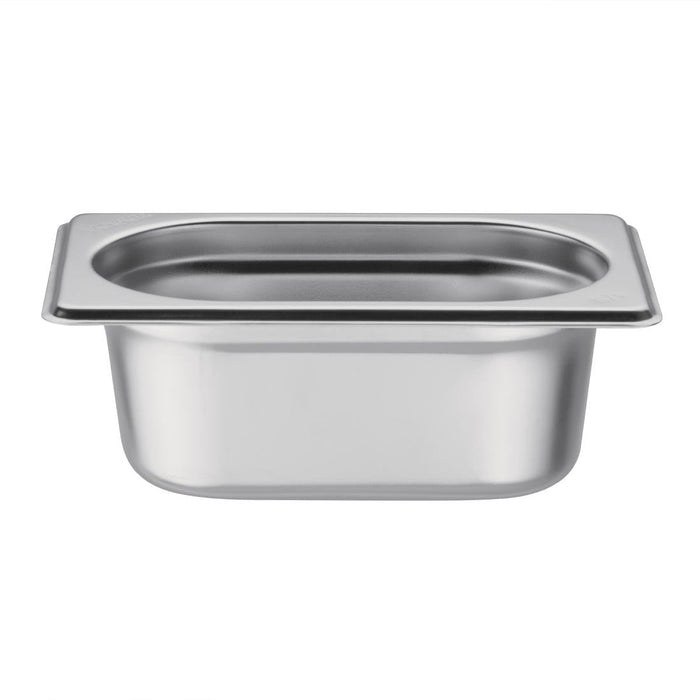 Vogue Stainless Steel 1/9 Gastronorm Tray 65mm Vogue