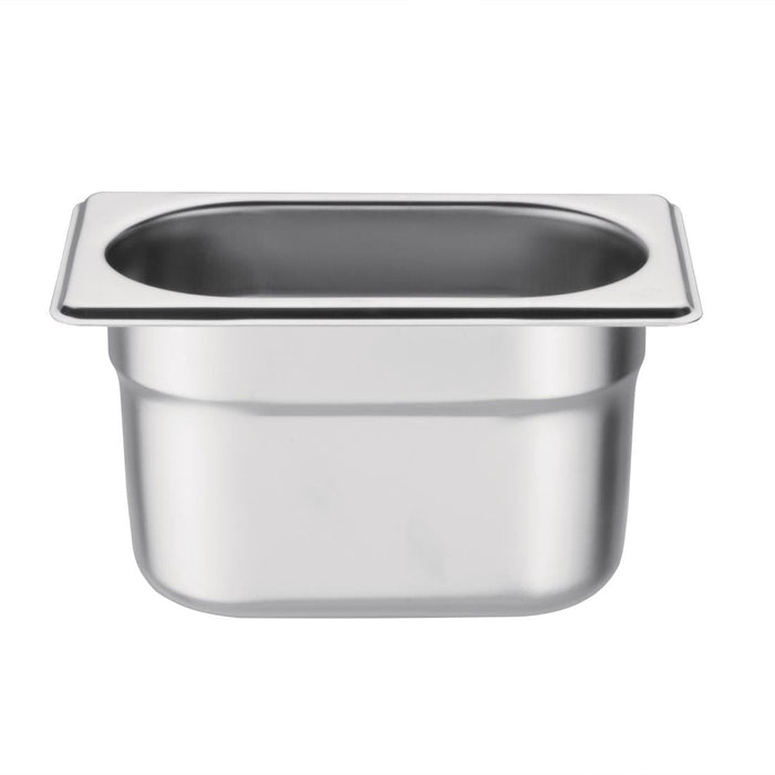 Vogue Stainless Steel 1/9 Gastronorm Tray 100mm Vogue