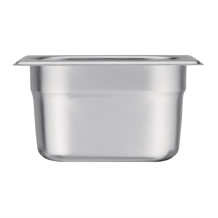 Vogue Stainless Steel 1/9 Gastronorm Tray 100mm Vogue