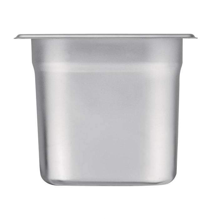 Vogue Stainless Steel 1/9 Gastronorm Tray 150mm Vogue