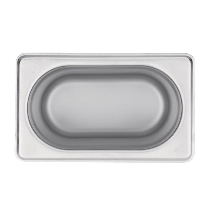 Vogue Stainless Steel 1/9 Gastronorm Tray 150mm Vogue