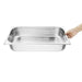 Vogue Stainless Steel Perforated 1/1 Gastronorm Tray 100mm Vogue